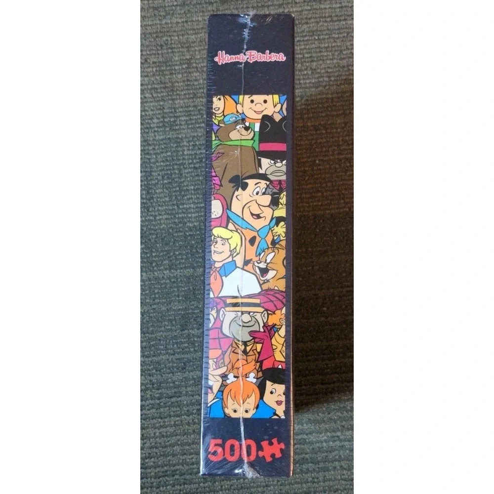 NEW Aquarius Hanna Barbera 500PC Puzzle The‎ Flinstones Scooby Jetsons Kidcore